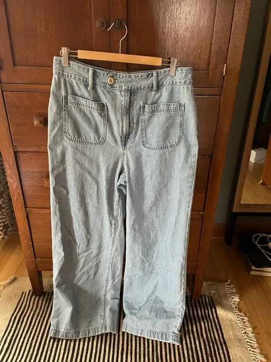 Madewell Emmett Wide Leg Jeans, size 30 - Picture 1 of 3